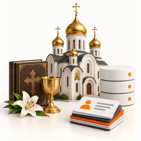 База религиозных организаций, храмов и церквей